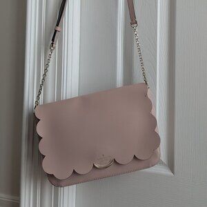 Kate Spade pink scalloped purse